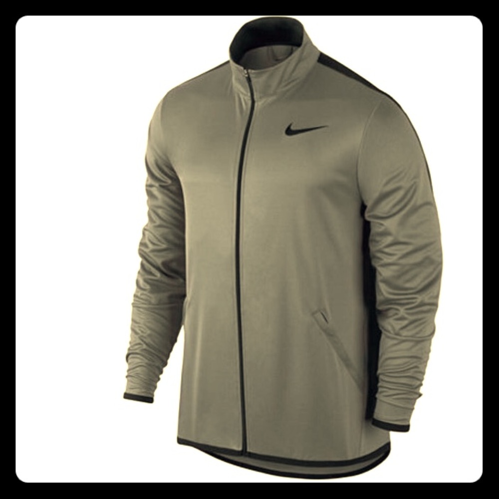Men’s Nike DRI-FIT Gray Woven Jacket-New w/ Tags!